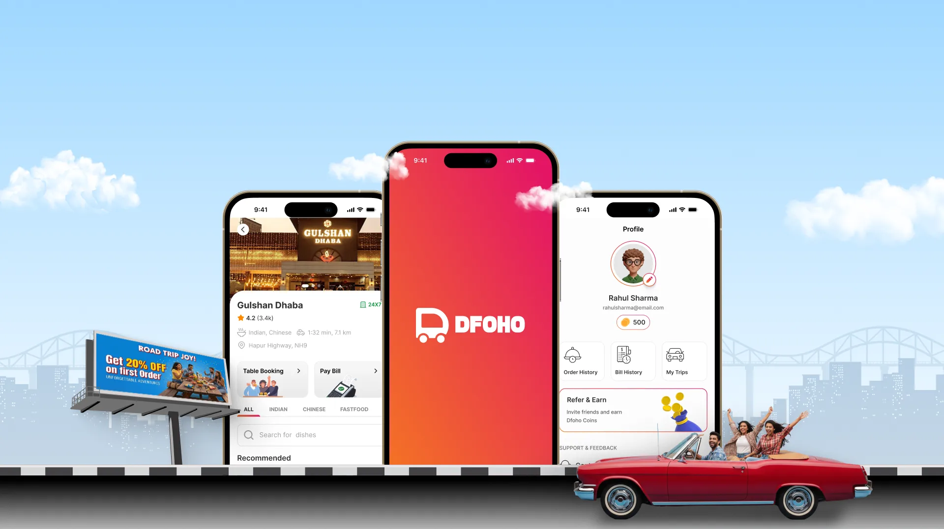 DFOHO Food App